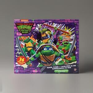 🔥Teenage Mutant Ninja Turtles Mutant Mayhem Floor Puzzle [36 Pieces] BNWT🔥